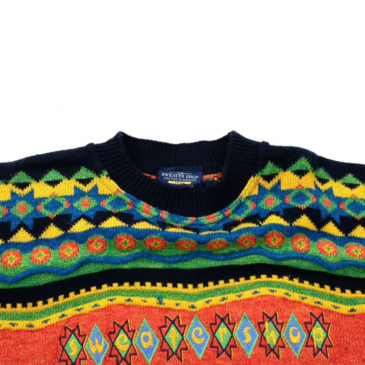 Abstract Knit Jumper