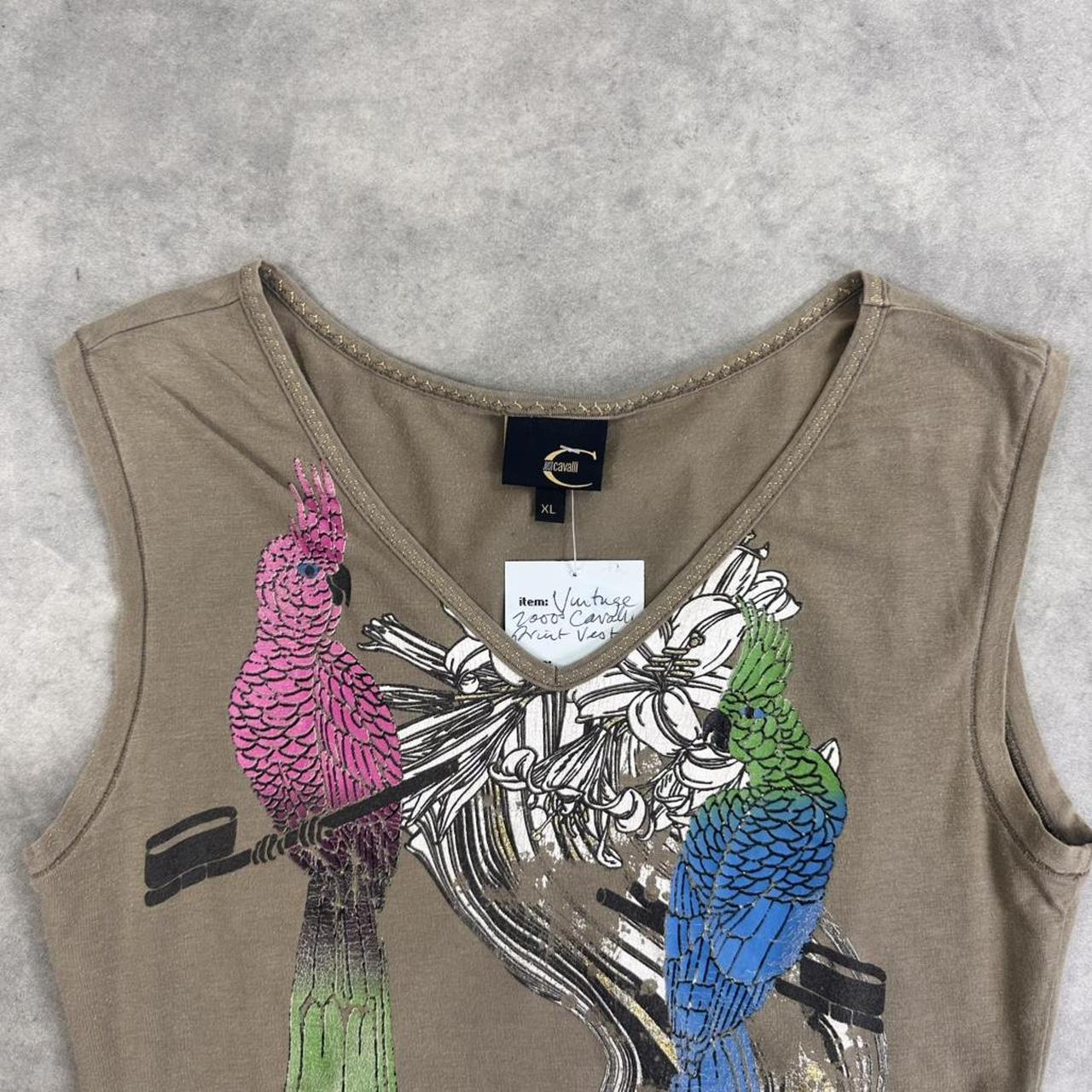 Roberto Cavalli print top