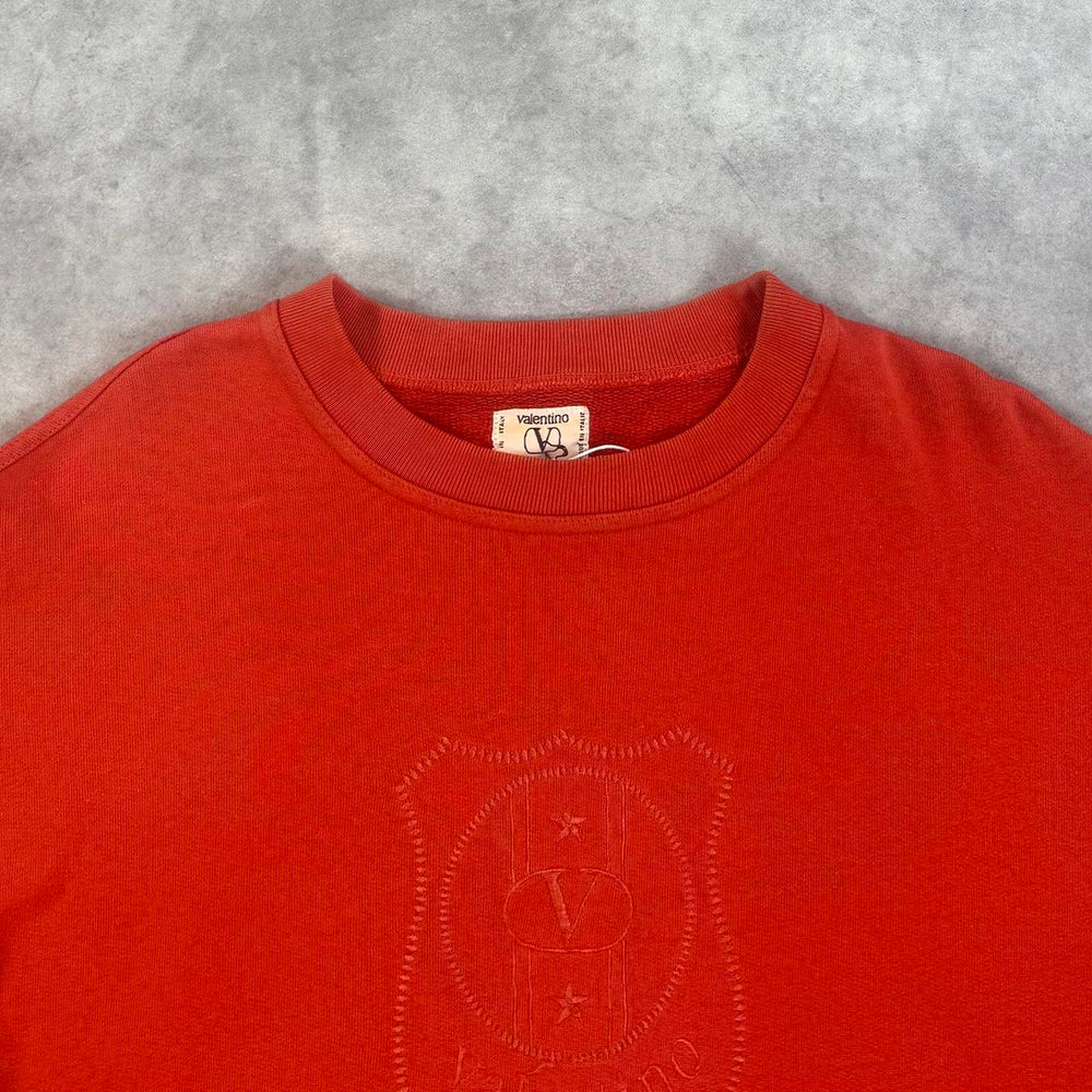 Vintage 90s Valentino logo jumper