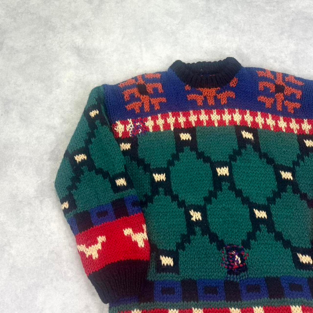 Vintage hand knitted jumper