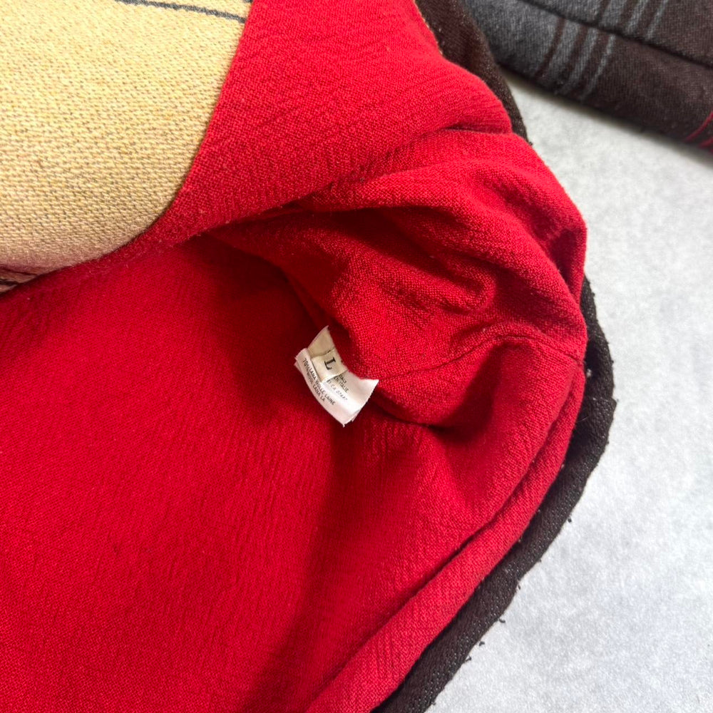 Vintage Benetton blanket jacket