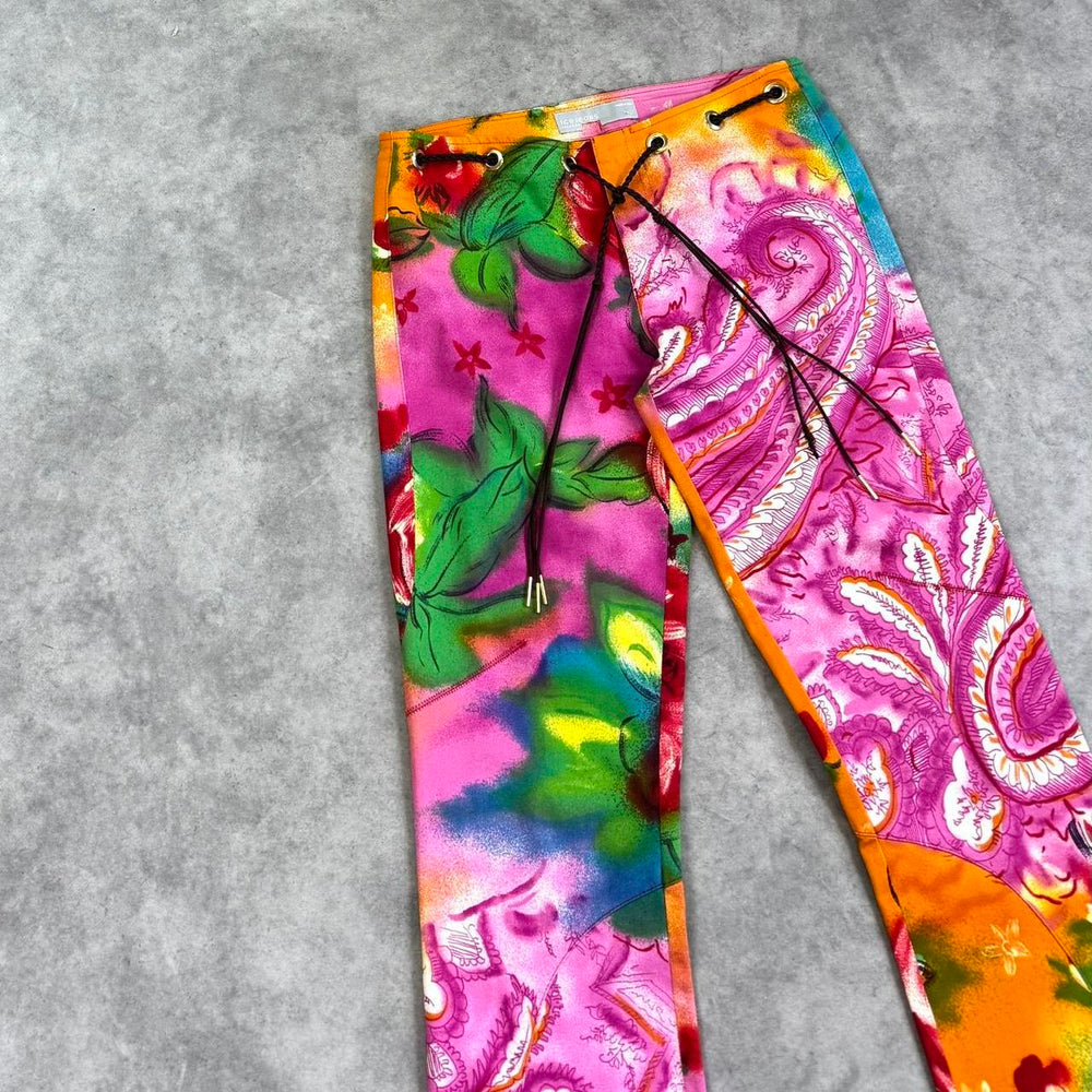 Vintage Iceberg print trousers