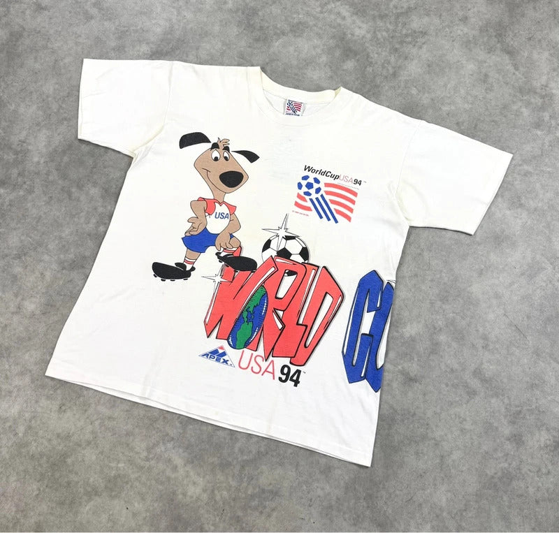 Vintage World Cup USA 94 print t-shirt