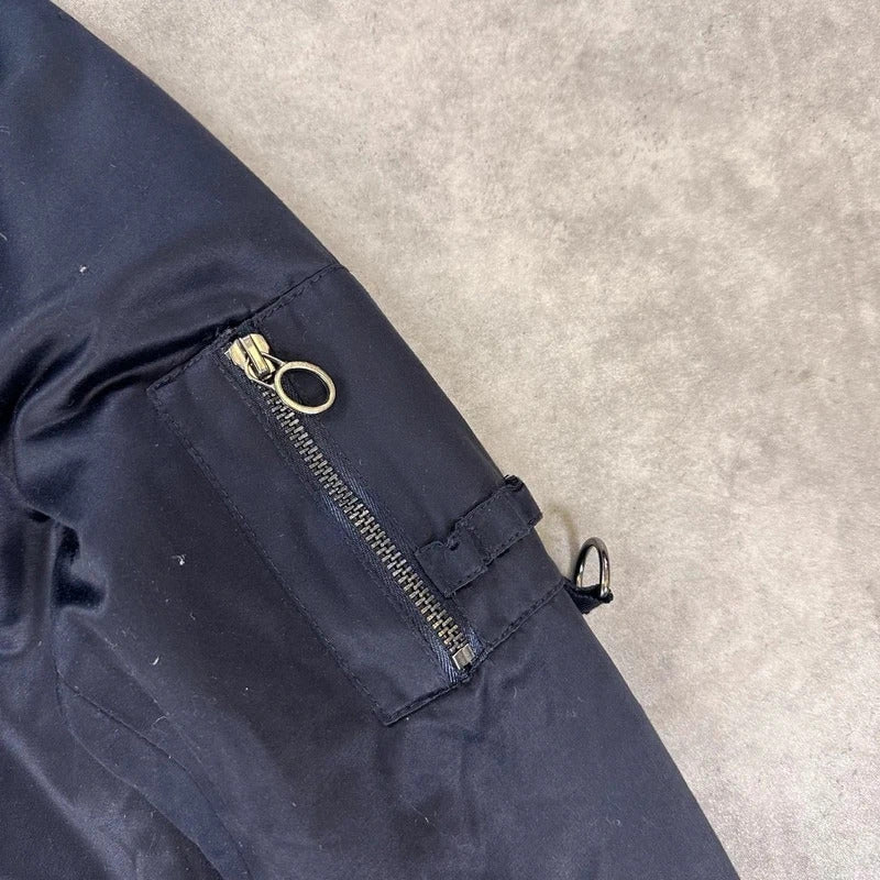 Hugo Boss embroidered bomber jacket