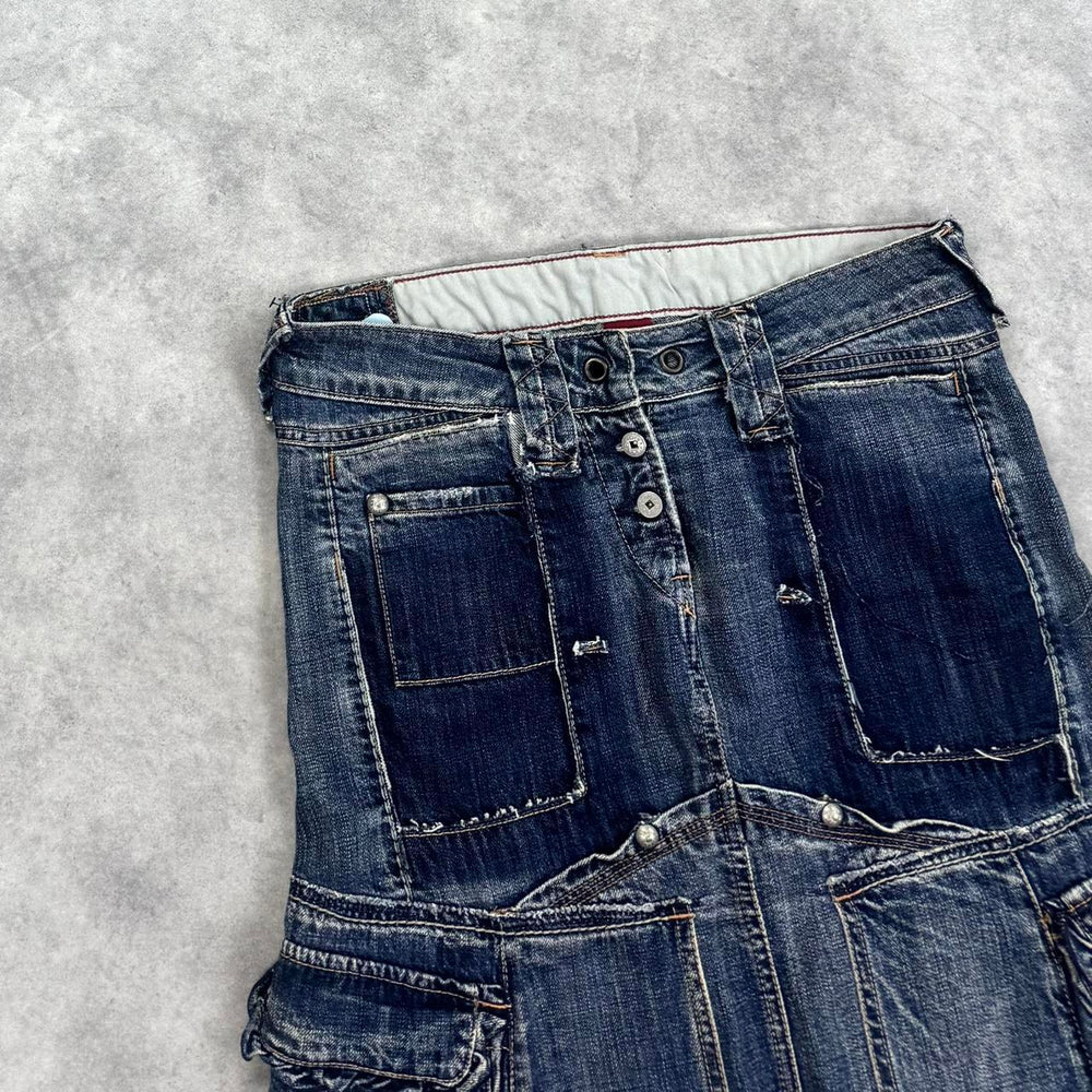 Vintage Marithe Francois Girbaud denim skirt