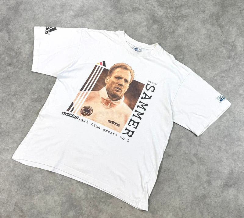 Vintage Adidas football t-shirt