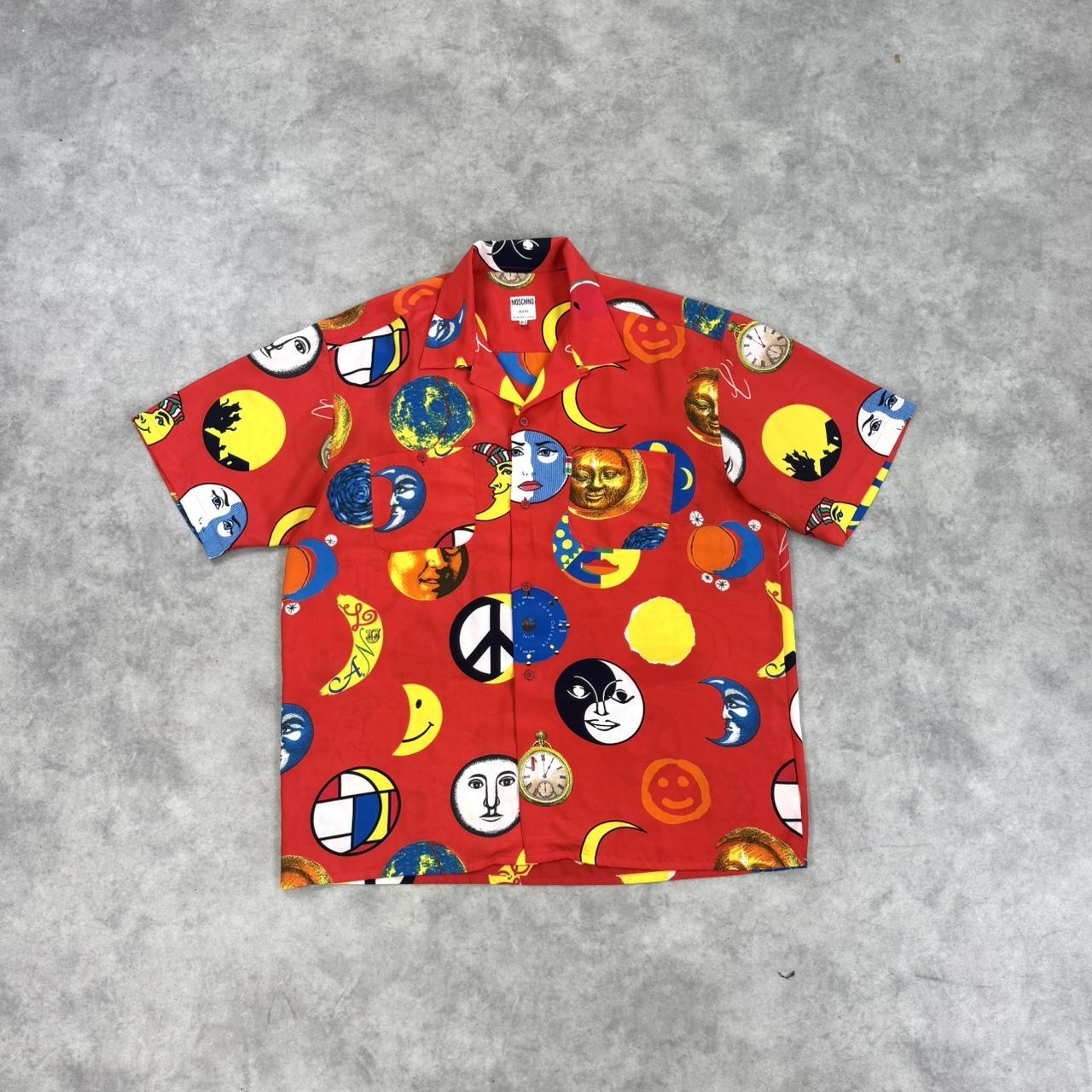 Vintage Moschino print shirt