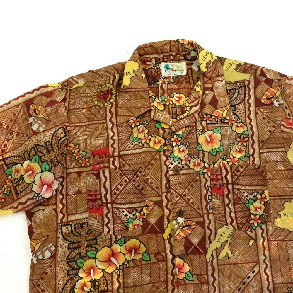 Vintage Waikiki Hawaiian print shirt