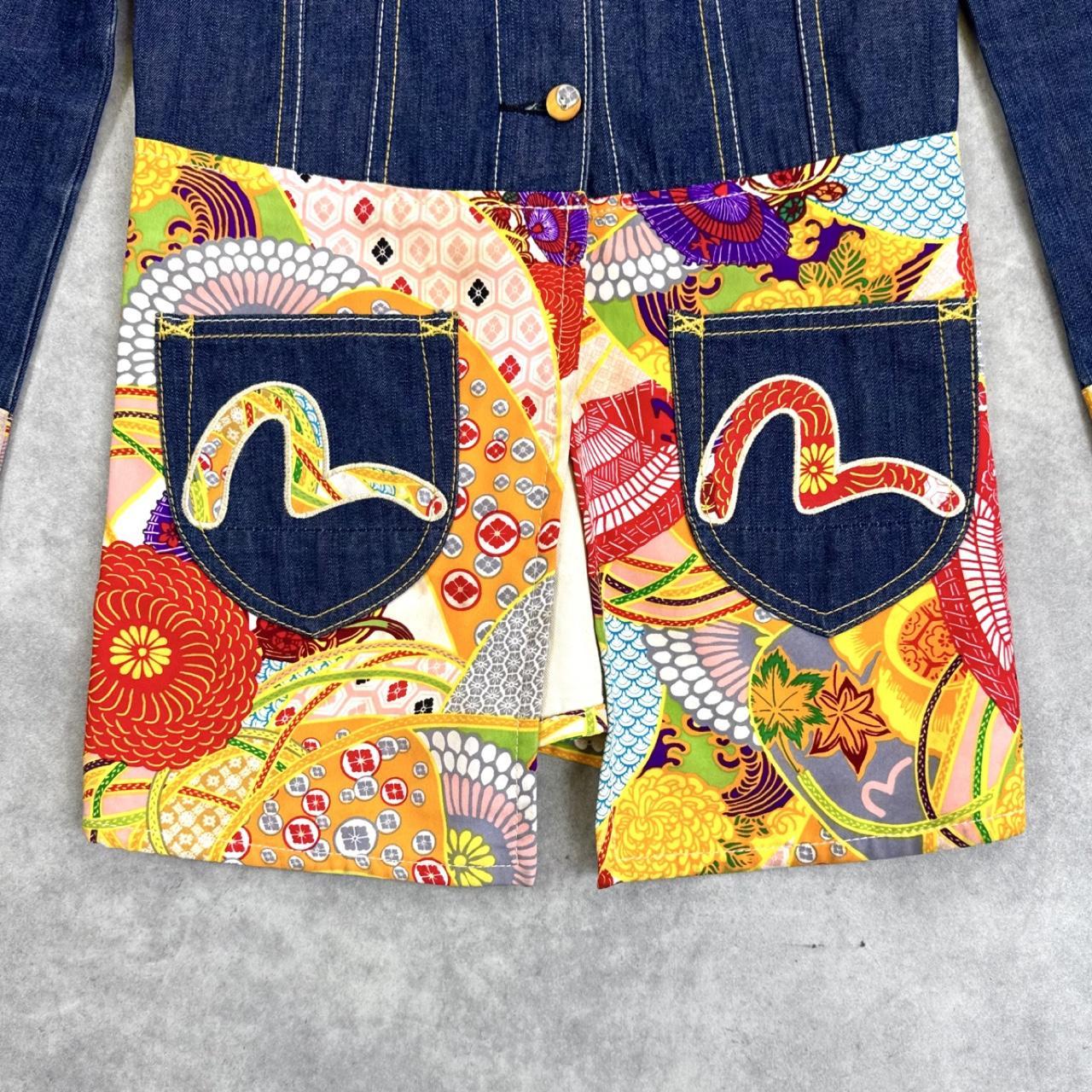 Evisu denim coat