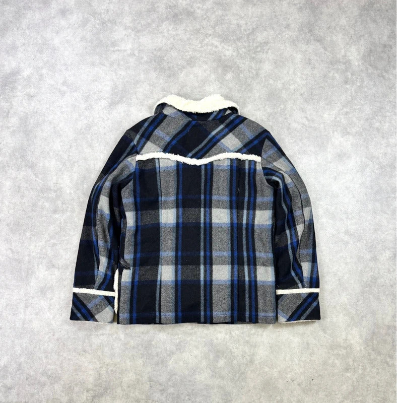 Diesel check plaid jacket