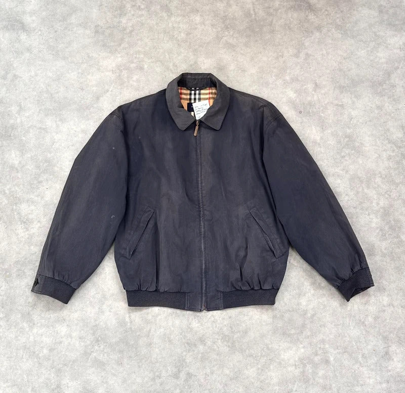 Vintage Burberry bomber jacket