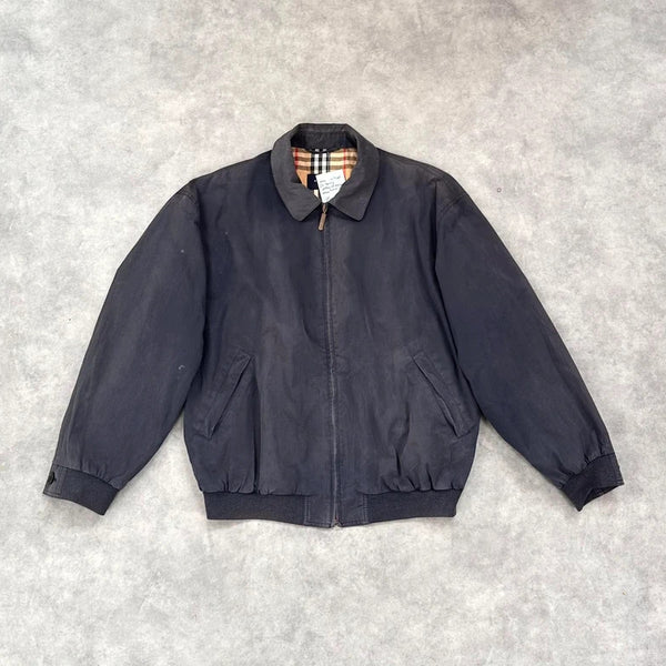Vintage Burberry bomber jacket