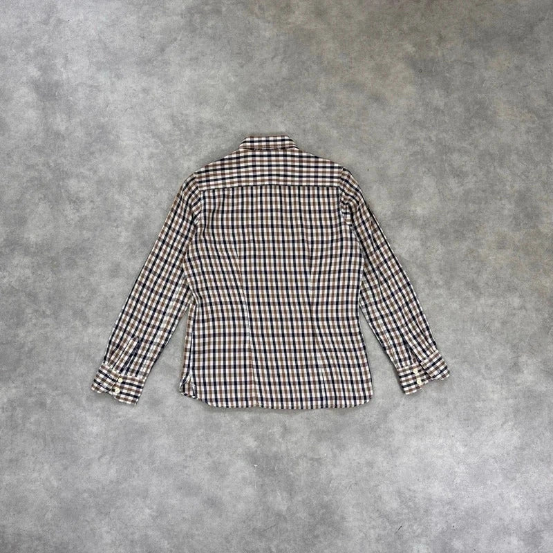 Aquascutum house check shirt