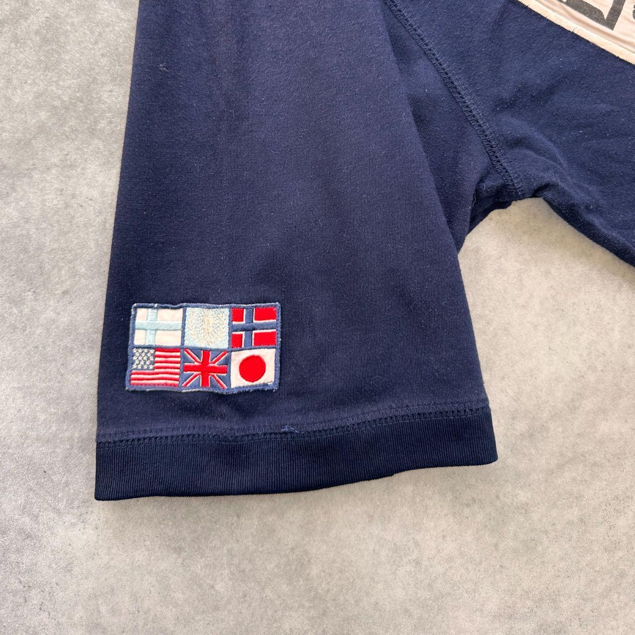 VTG Napapijri Spell out Logo T-shirt
