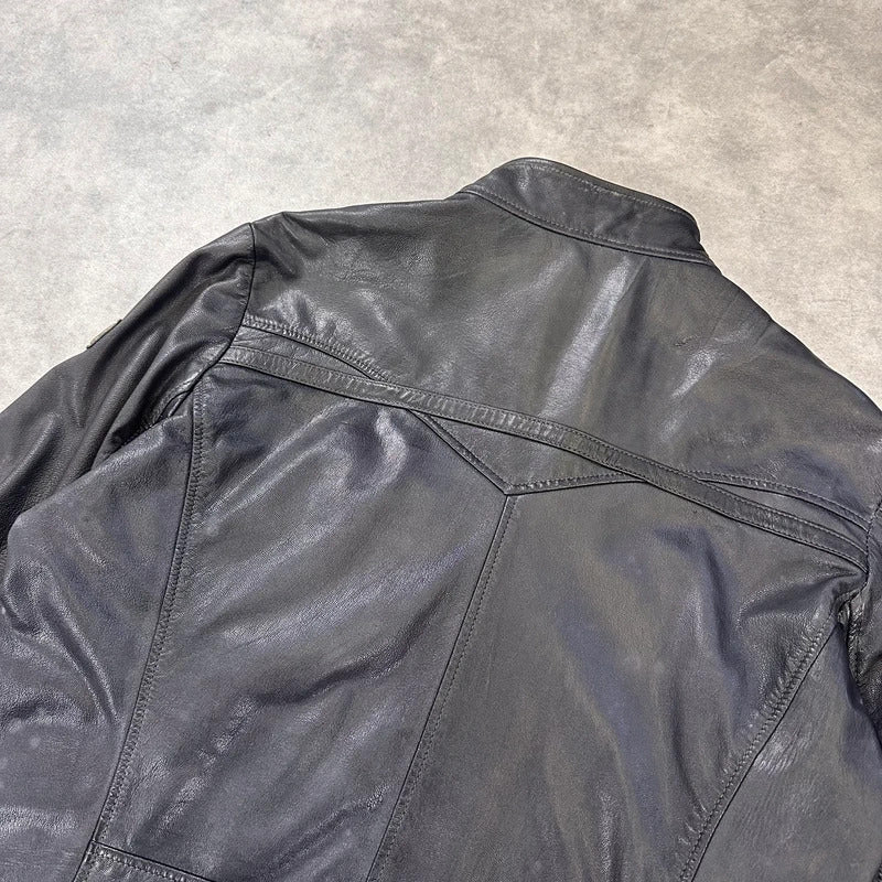Vintage Hugo Boss leather jacket