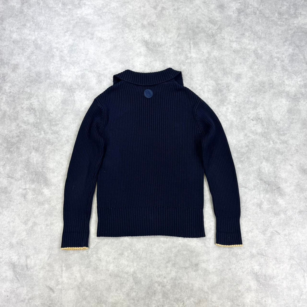 Vintage Armani ribbed knit jumper