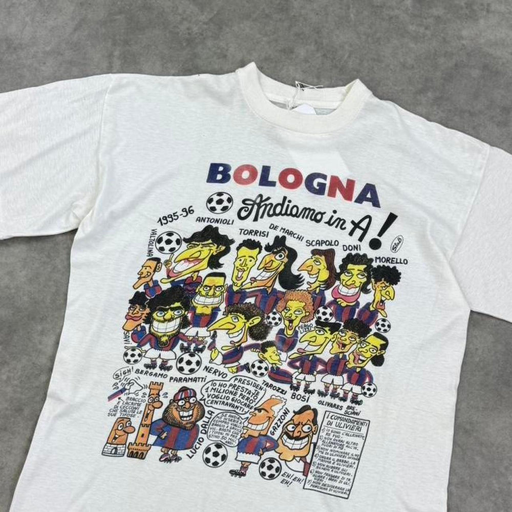 Vintage football top Bologna