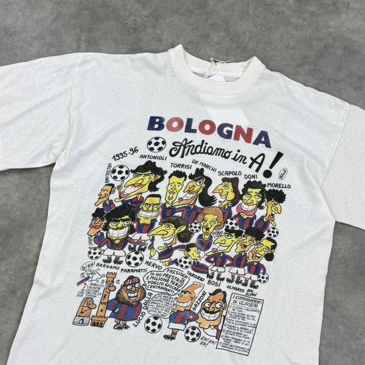 Vintage football top Bologna