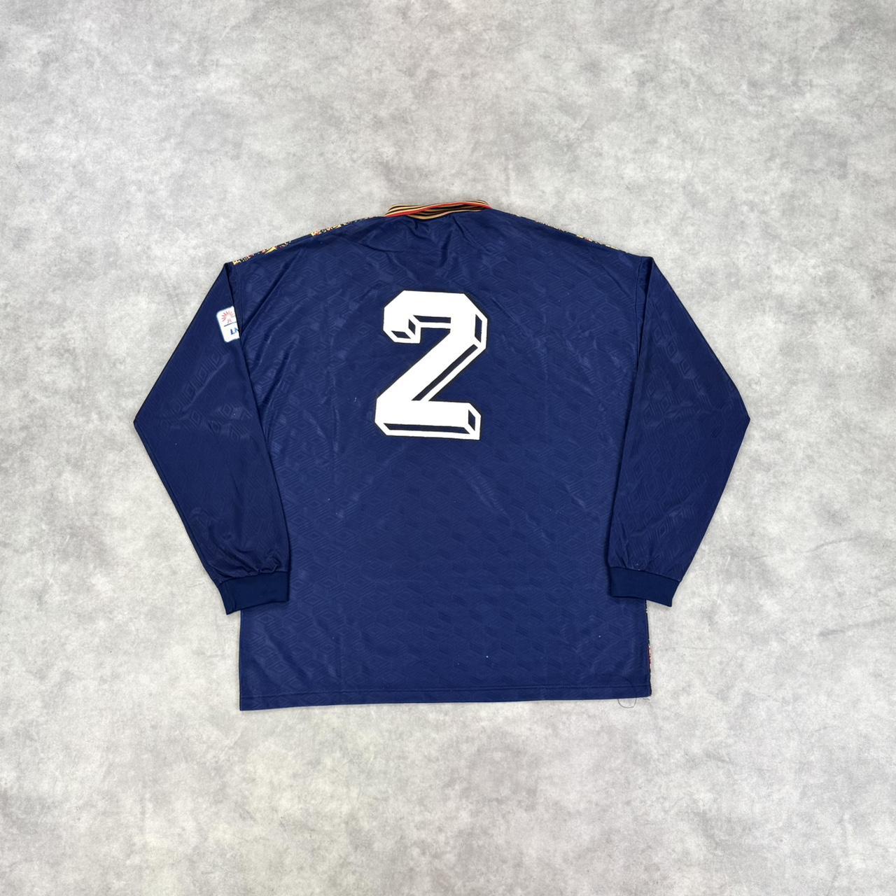 Vintage Umbro print football shirt