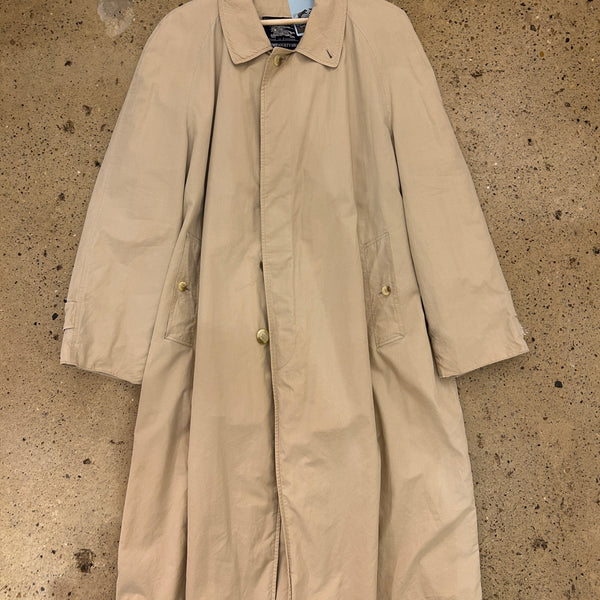 Un-lined Burberry Trench Coat