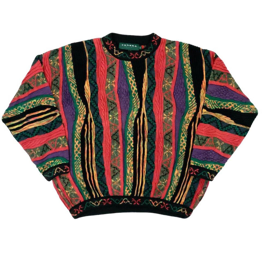 Vintage Tundra 3D cosby knit jumper
