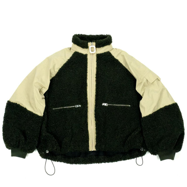 JW Anderson Colour Block Zip Fleece Jacket