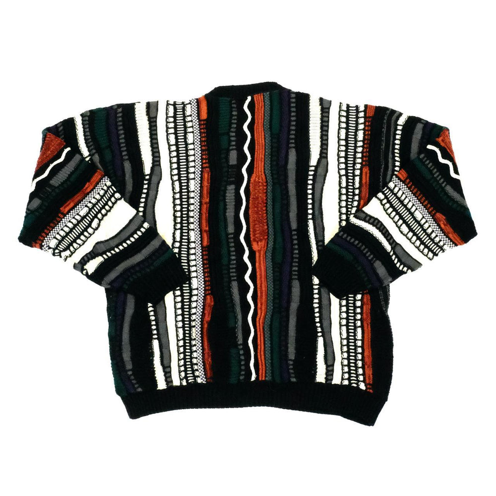 Vintage 90s USA Abstract Pattern Jumper back