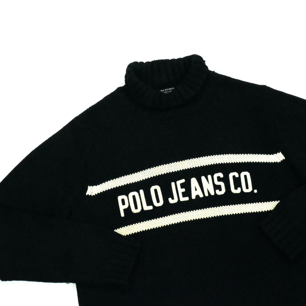 Vintage Ralph Lauren Polo Jeans Co spell out knit jumper