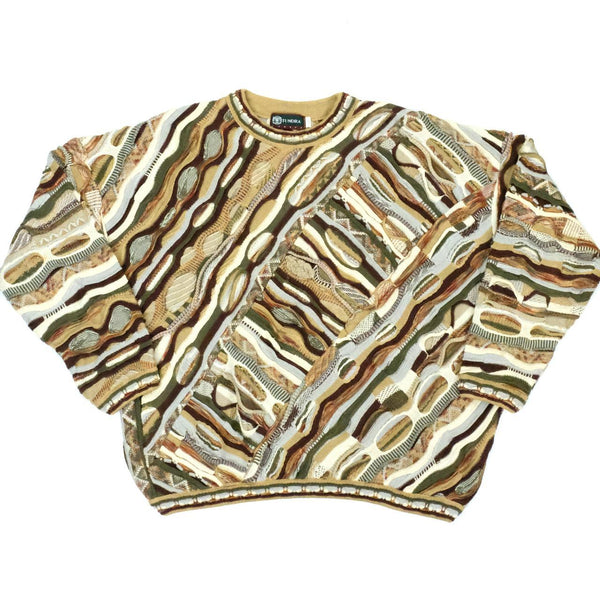 Vintage Tundra 3D knit jumper