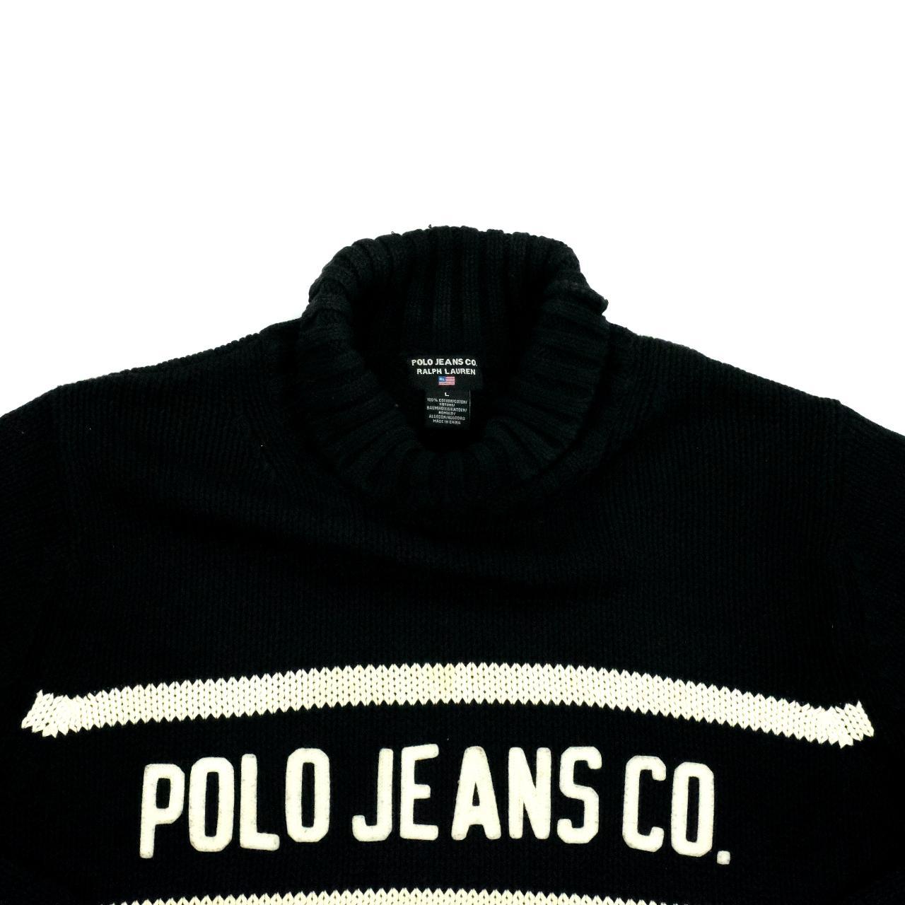 Vintage Ralph Lauren Polo Jeans Co spell out knit jumper