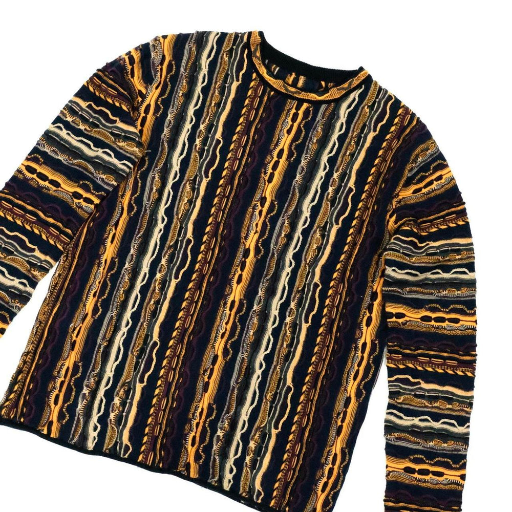 Vintage 90s Abstract Pattern Jumper angle view 